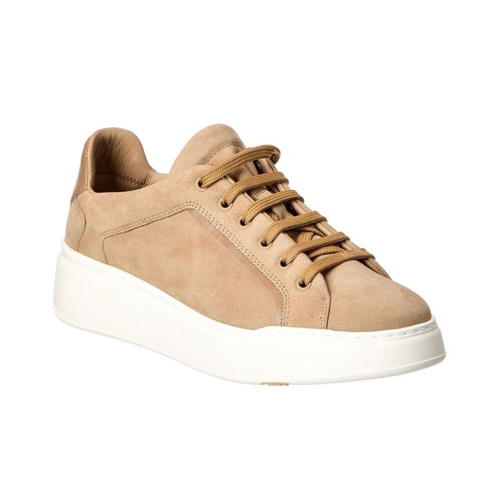 Max Mara Super Suede Sneaker, Beige